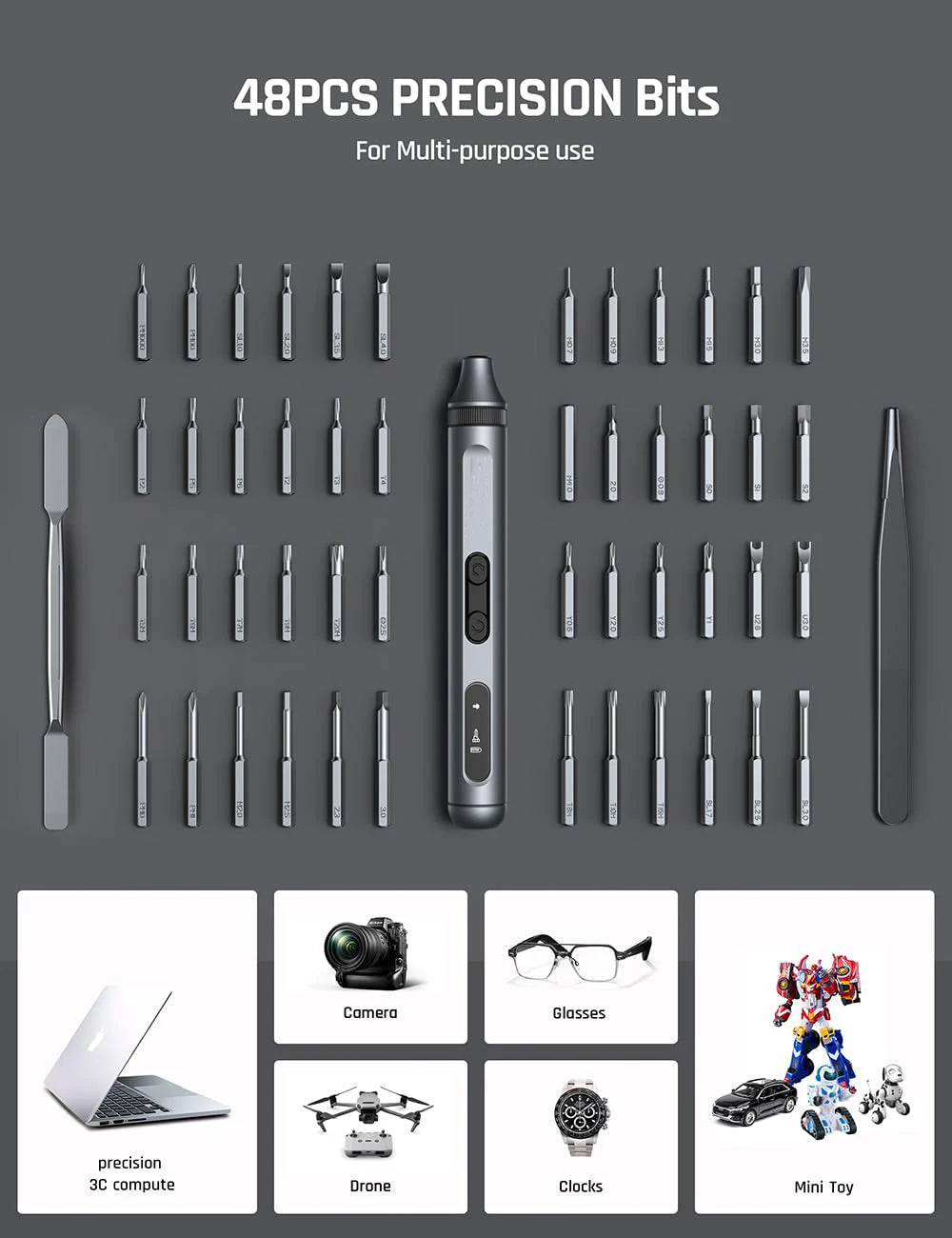 LibertyTool 52 in 1 Electric Precision Screwdriver