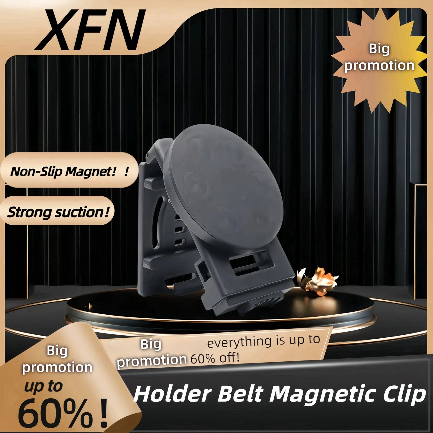 LibertyTool Magnetic Tool Belt Clip