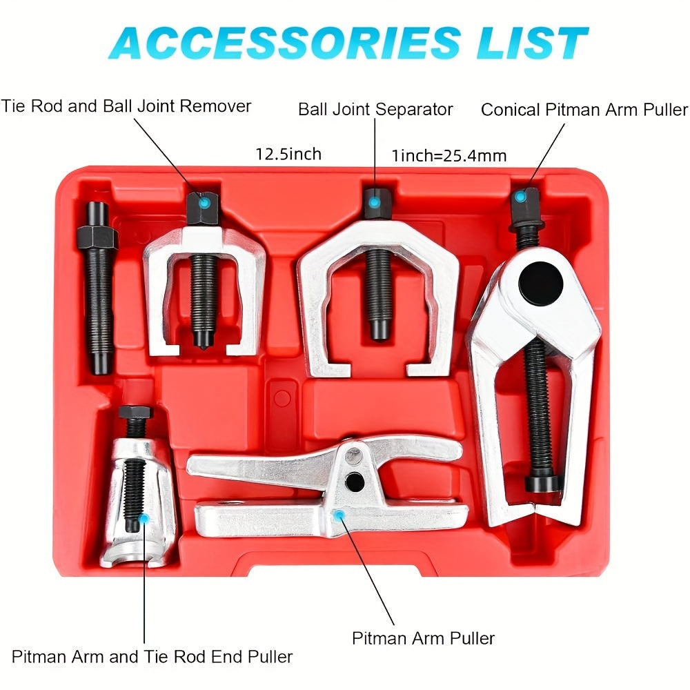5-in-1 Front End Service Set Ball Joint Separator Pitman